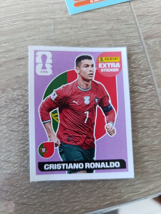 Figurinha extra Cristiano Ronaldo Legend