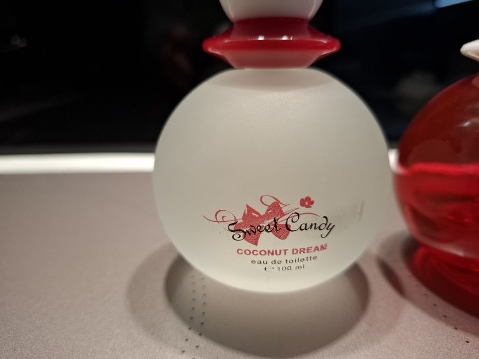 Perfumy damskie zestaw Sweet Candy nowe Coconut Dream i Strawberry Kis