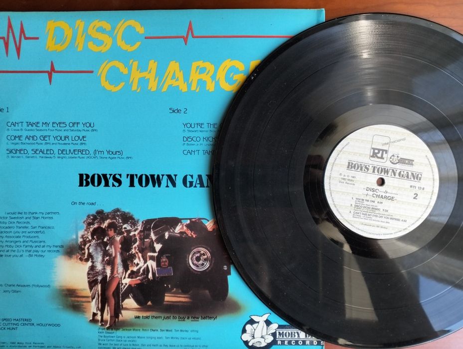 Disco de vinil LP Boys Town Gang