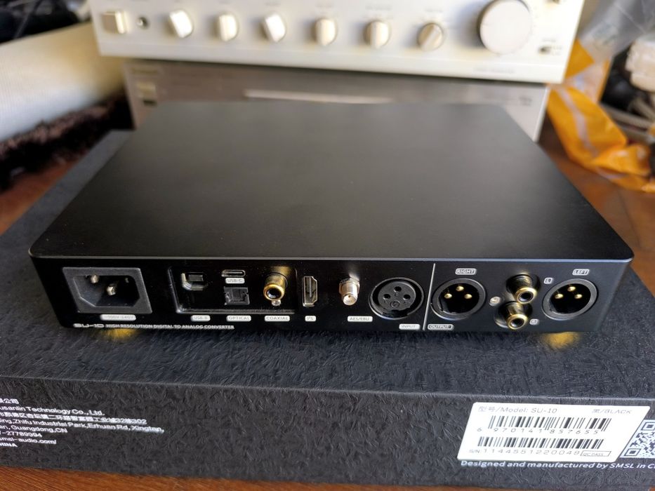 DAC SMSL SU-10 — Flagship Hi-Fi | Estado Impecável