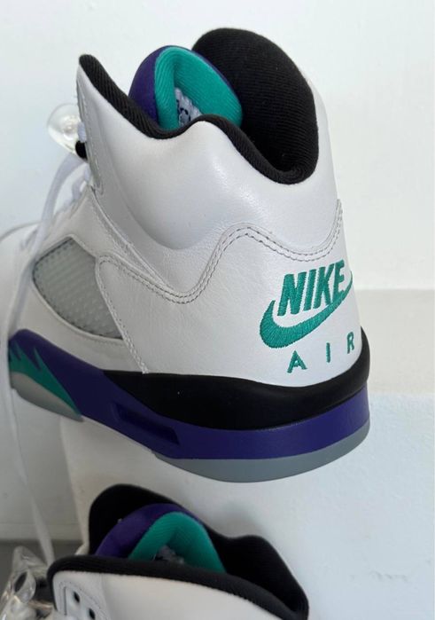 Оригинал Nike Air Jordan 5 Retro OG ‘Grape’ (HQ7978 100) кожание мужские джордан найк белие