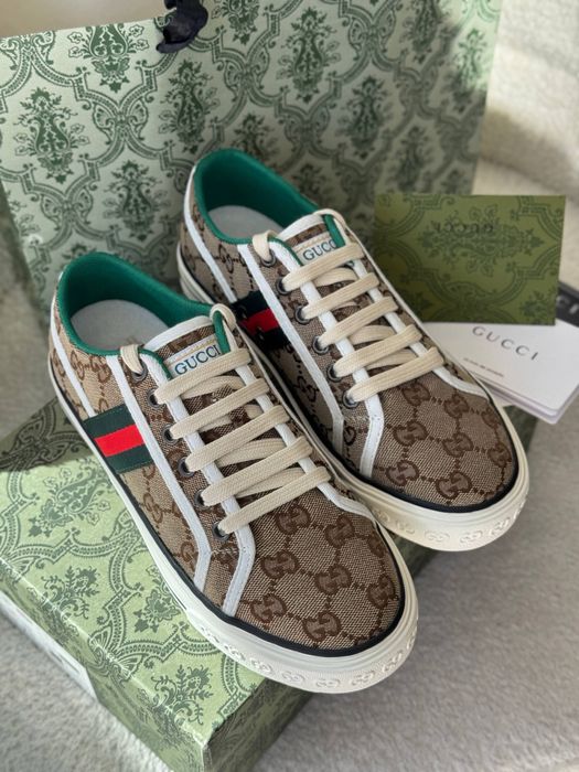 Кеди Gucci коричневі розмір 35,36,37,39,41