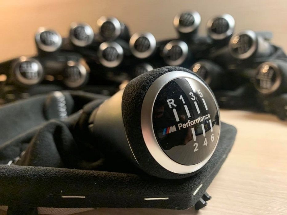 Original BMW Manete Velocidades M Performance c/ Fole Alcantara - Nova