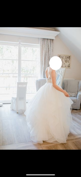 Suknia ślubna Justin Alexander 9847 ivory roz. 36/38