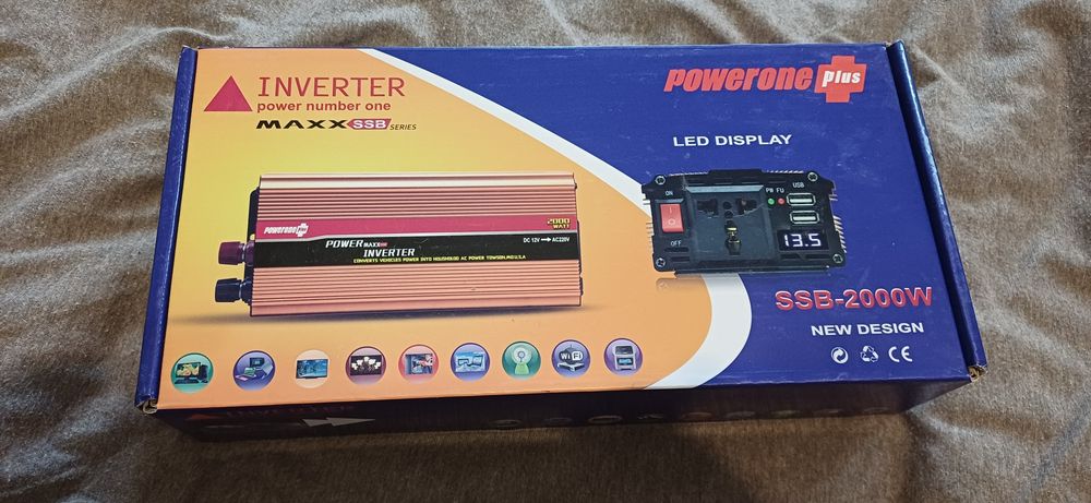 Інвертор 2000w.  12/ 220v