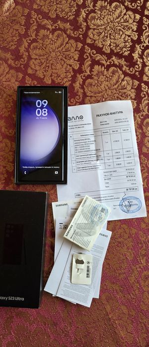 Samsung Galaxy S23 Ultra, Годовалый, официальный