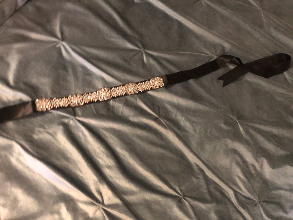 Пояс на атласной ленте под любое платье