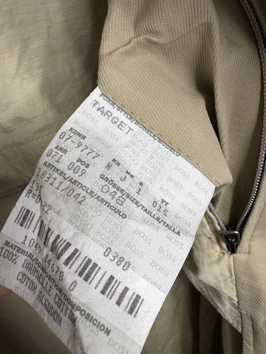Płaszcz trencz męski Hugo Boss target 48 M/ L vintage retro