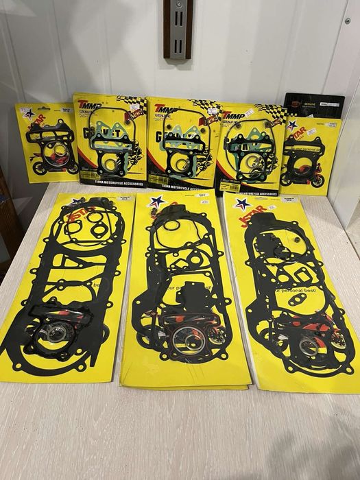 Прокладки двигуна на мотоцикли, мопеди 4Т,2Т. Також на скутера 4т