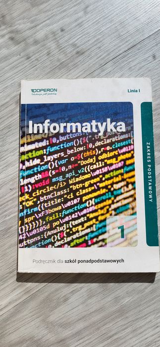 Podręcznik do informatyki  kl. 1