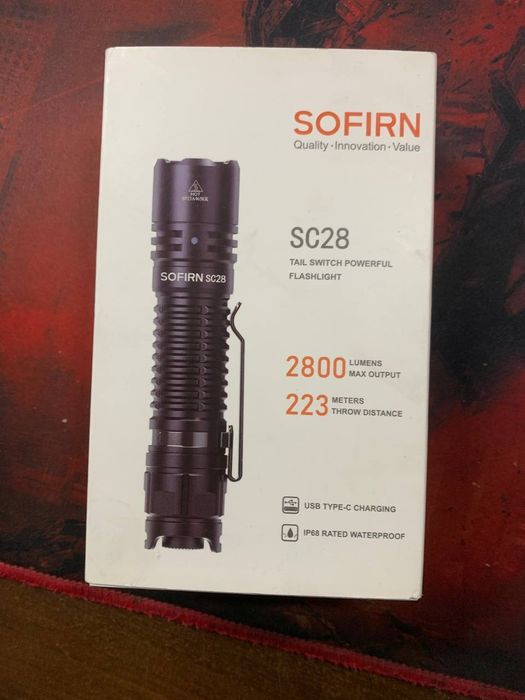 Ліхтарик Sofirn 2800 лм,usb type-c