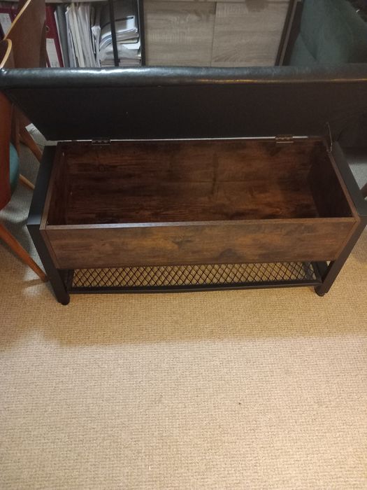 Duża pufa ławka schowek