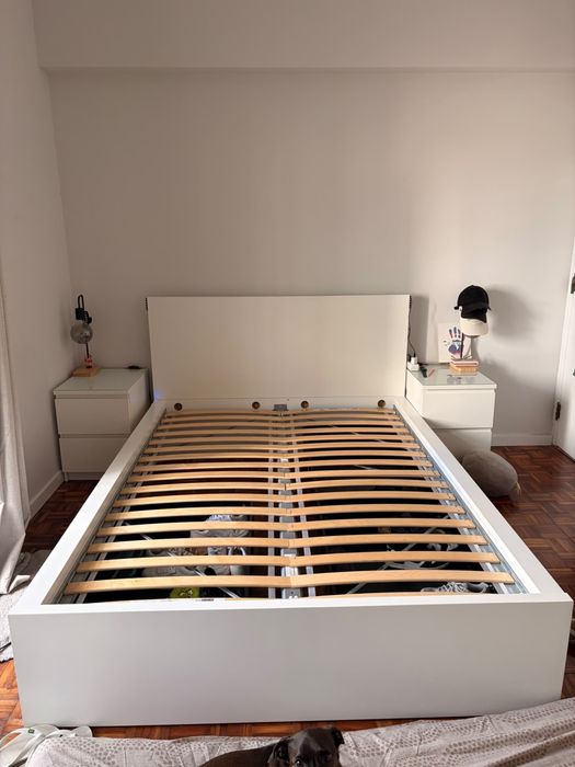 Estrutura cama Malm IKEIA