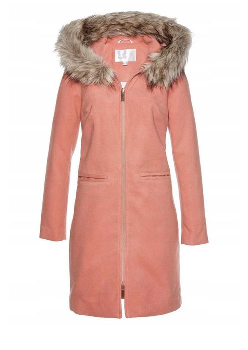 Różowy płaszczyk rozmiar 44 nowy bez metki