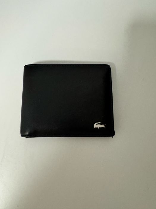 Оригинальный кошелек кожанный Lacoste