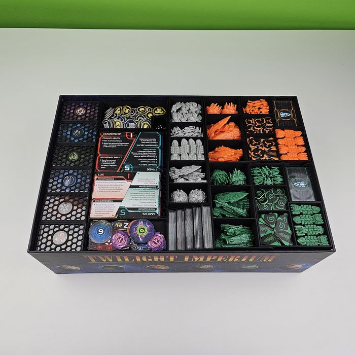 Twilight Imperium 4 ed. + Dwa Dodatki + Insert + Koszulki