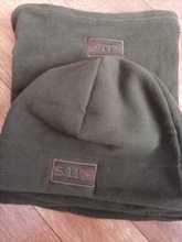 Gorro e Gola Polar Verde Tropa - Novo - 2 em 1