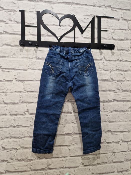 Spodnie jeansowe gumka