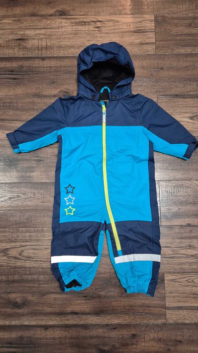 02 P kombinezon przeciw deszczowy nr 2 rain wear niebieski roz 80