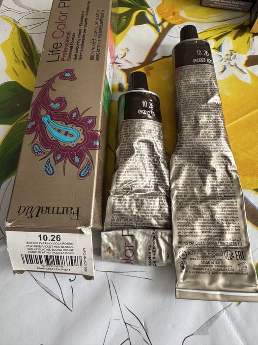 Продам нову професійну фарбу для волосся Farmavita, Inebrya, Palette