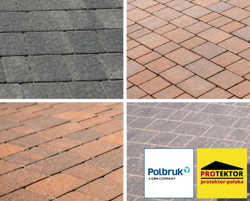 kostka brukowa TRENTO POLBRUK nawierzchnia ogród chodnik taras plac