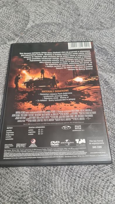 Film Death Race Wyścig Śmierci na DVD