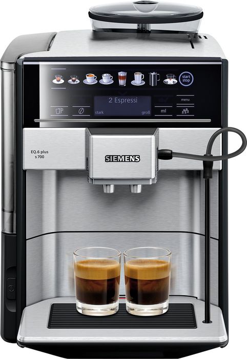Automatyczny ekspres ciśnieniowy Siemens TE657509DE 1500 W czarny