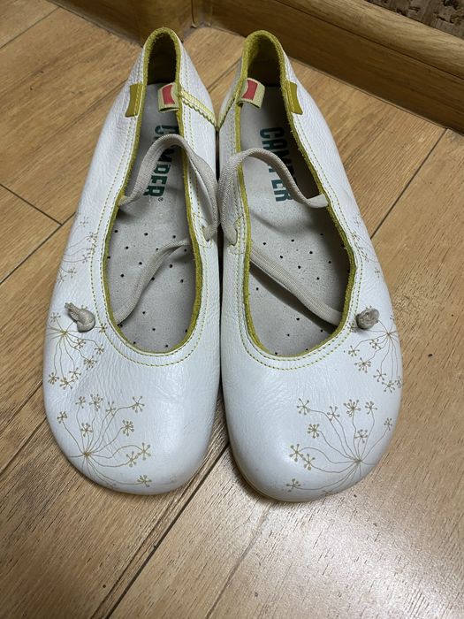 Camper кожаные балетки