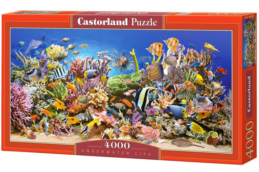 Puzzle 4000 Podwodne Życie C-400089-2 Castor