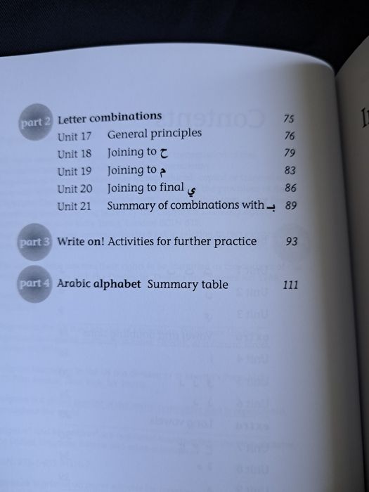 Język arabski pismo arabskie ręczne do nauki arabskiego
