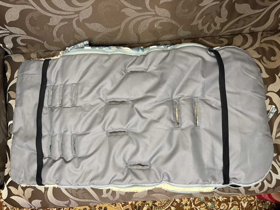 Зимовий конверт на овчині, конверт в коляску, дитячий конверт