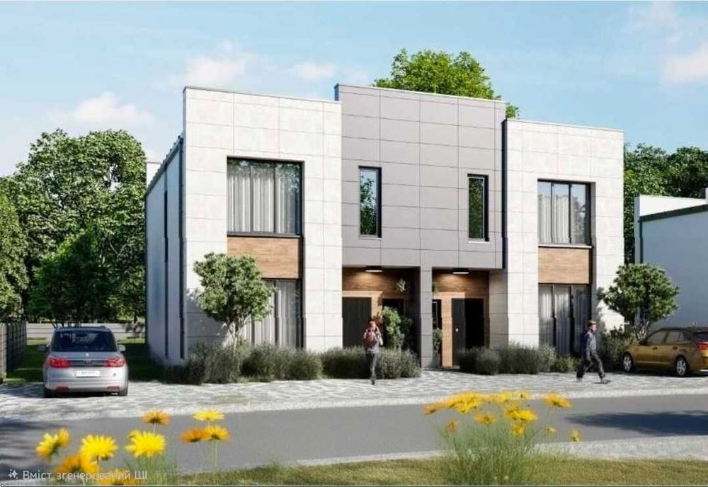 Вітаю. Продаж Будинок_Дуплекс в Білогородці. Газ. Школа. Зупинка.