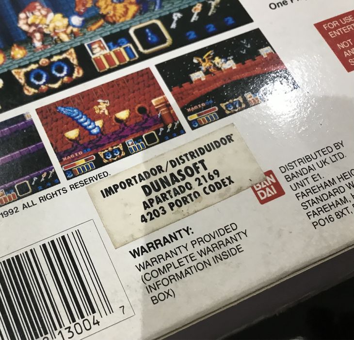*** Super Nintendo “Magic Sword” do mitica SNES