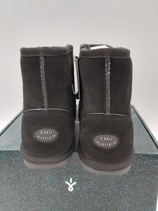 NOWE botki śniegowce EMU AUSTRALIA wallaby mini 36 k/e czarne