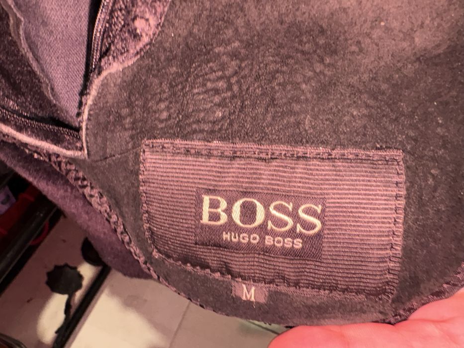 удлиненное пальто Hugo Boss