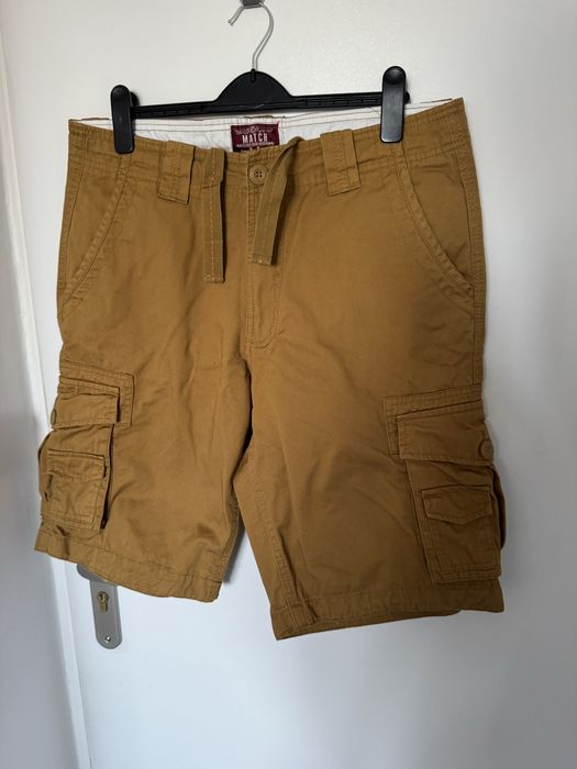 Spodenki cargo MATCH XL khaki bawełna 100% dobry stan