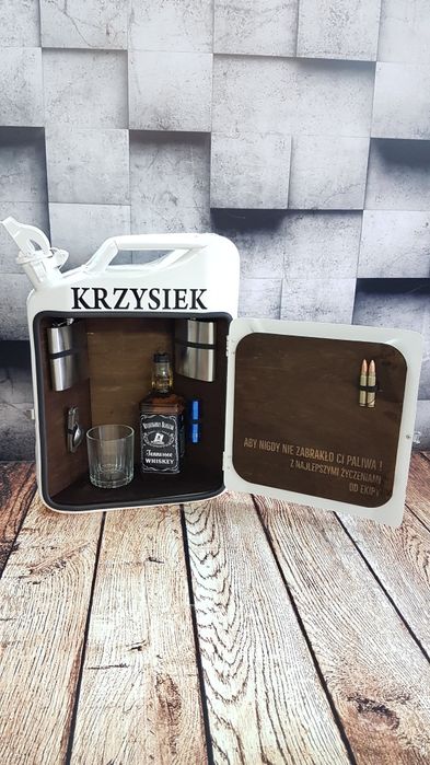 Kanister Barek dla wędkarza i myśliwego + gadżety prezent Urodzinowy