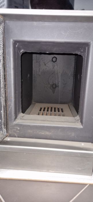 Caldeira de Aquecimento Central a Lenha p/Cozinha, 40L Inox (Nova)