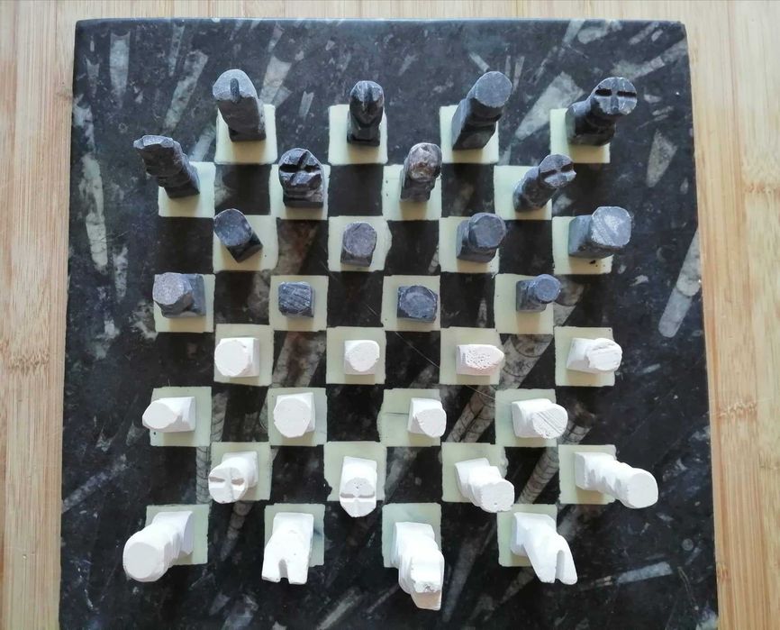 Peças de Jogo  Xadrez em Pedra