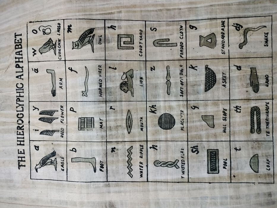 Arte egípcia em bom estado