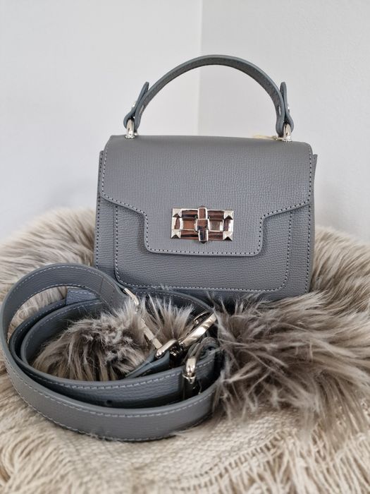 Skórzana torebka- nowa