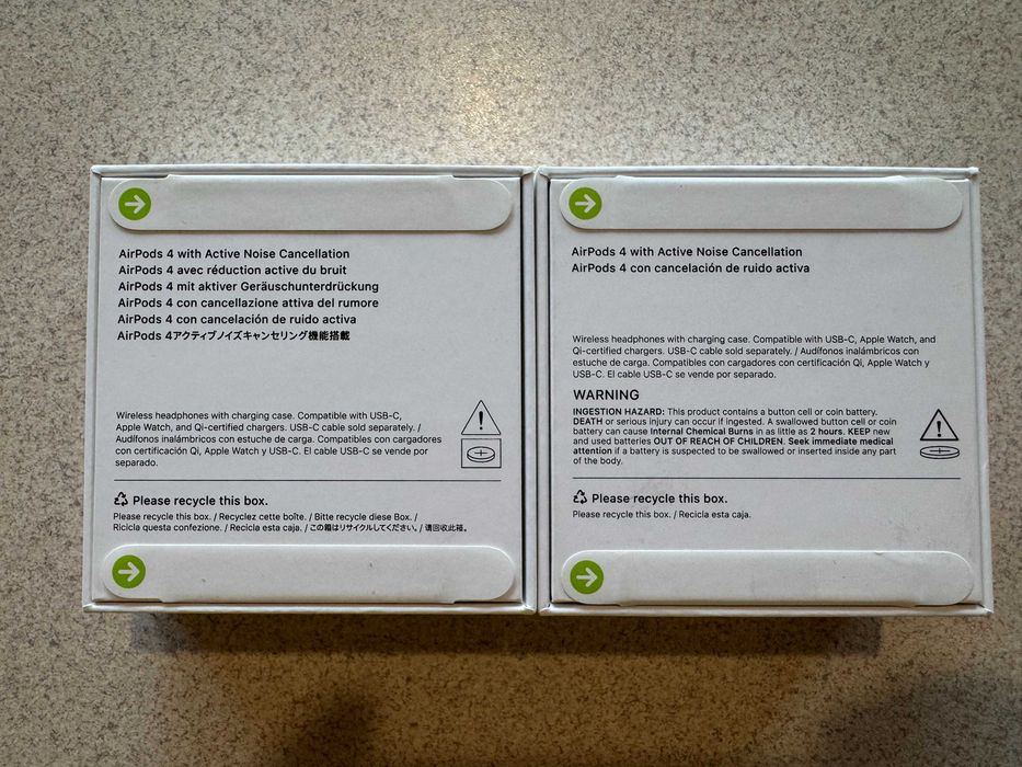 Навушники Apple AirPods 4 with Active Noise Cancellation MXP93