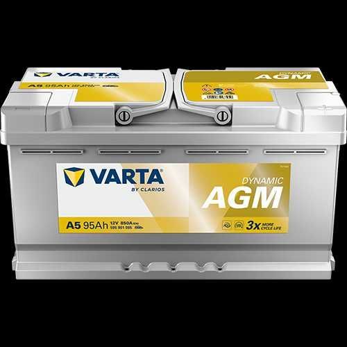Akumulator VARTA Silver Dynamic A5 G14 95Ah 850A START&STOP AGM
