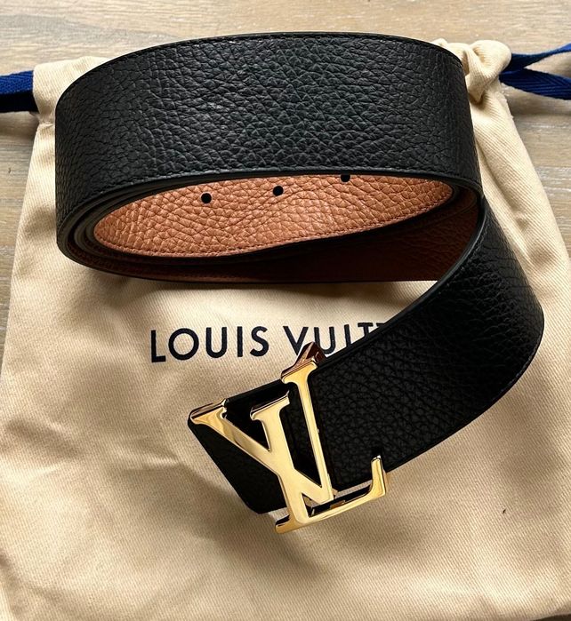 Nowy Pasek Louis Vuitton model initiales 75 cm / 3 cm Oryginał