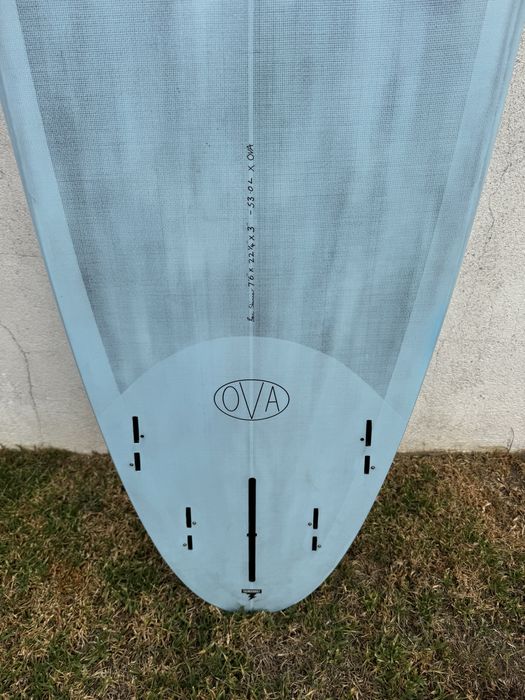 Thunderdolt BLACK - SKINDOG OVA 7’6” 53 ltr em Thunderbolt BLACK