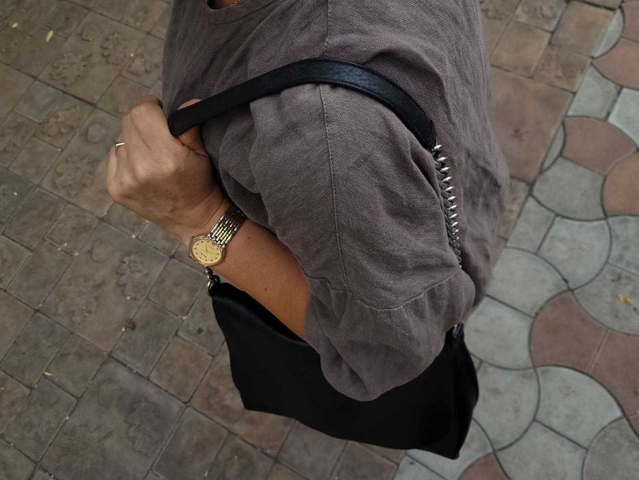 Кожаная женская сумка