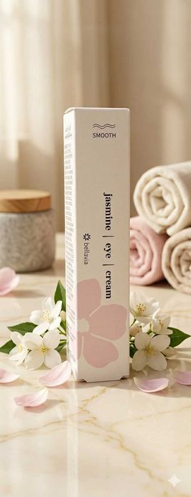 Bellavia – Rozświetlający Krem pod Oczy z Jaśminem (25 ml)