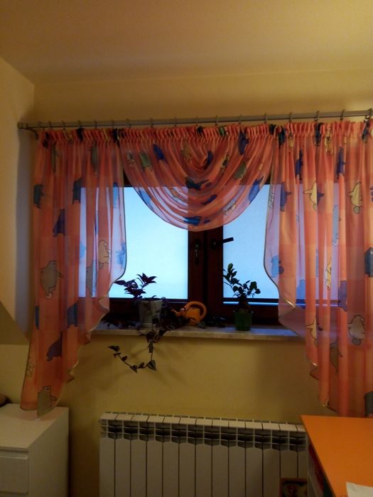 Firana do pokoju dziecięcego misie