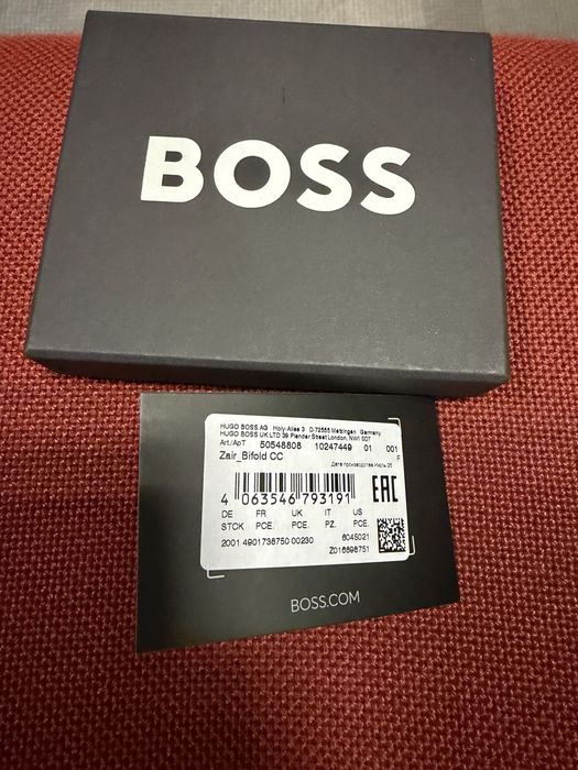 Porta cartões Hugo Boss