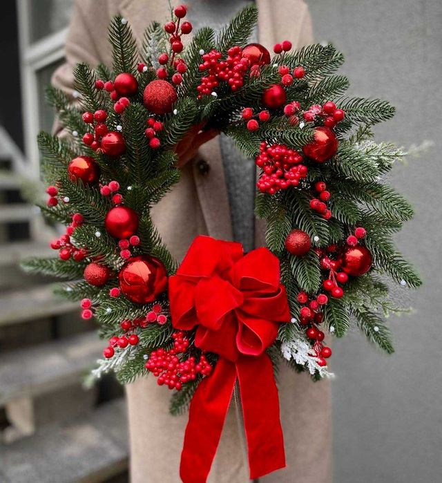 Новорічні віночки